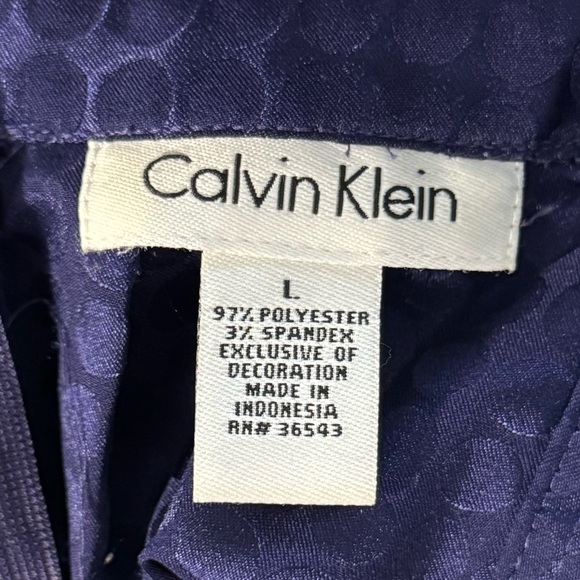 Calvin Klein Sleeveless Blouson Tank Top - Size L NEW - Picture 5 of 10